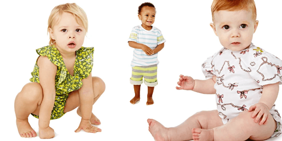 children wearing Rosie Pope Baby clothes