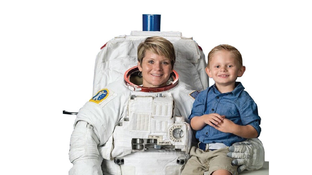 astronaut mom brought her 4 year old son to her official nasa photo shoot featured Motherly