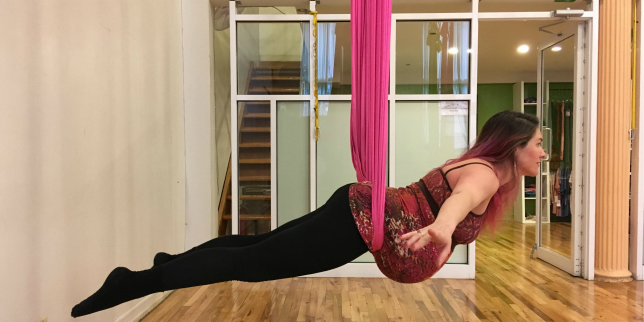 Did You Know You Could Do Aerial Yoga During Pregnancy?