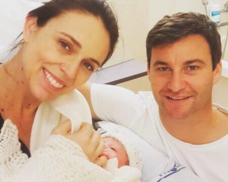 jacinda ardern gives birth while in office featured Motherly