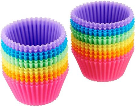 Amazon Basics Reusable Silicone Baking Cups