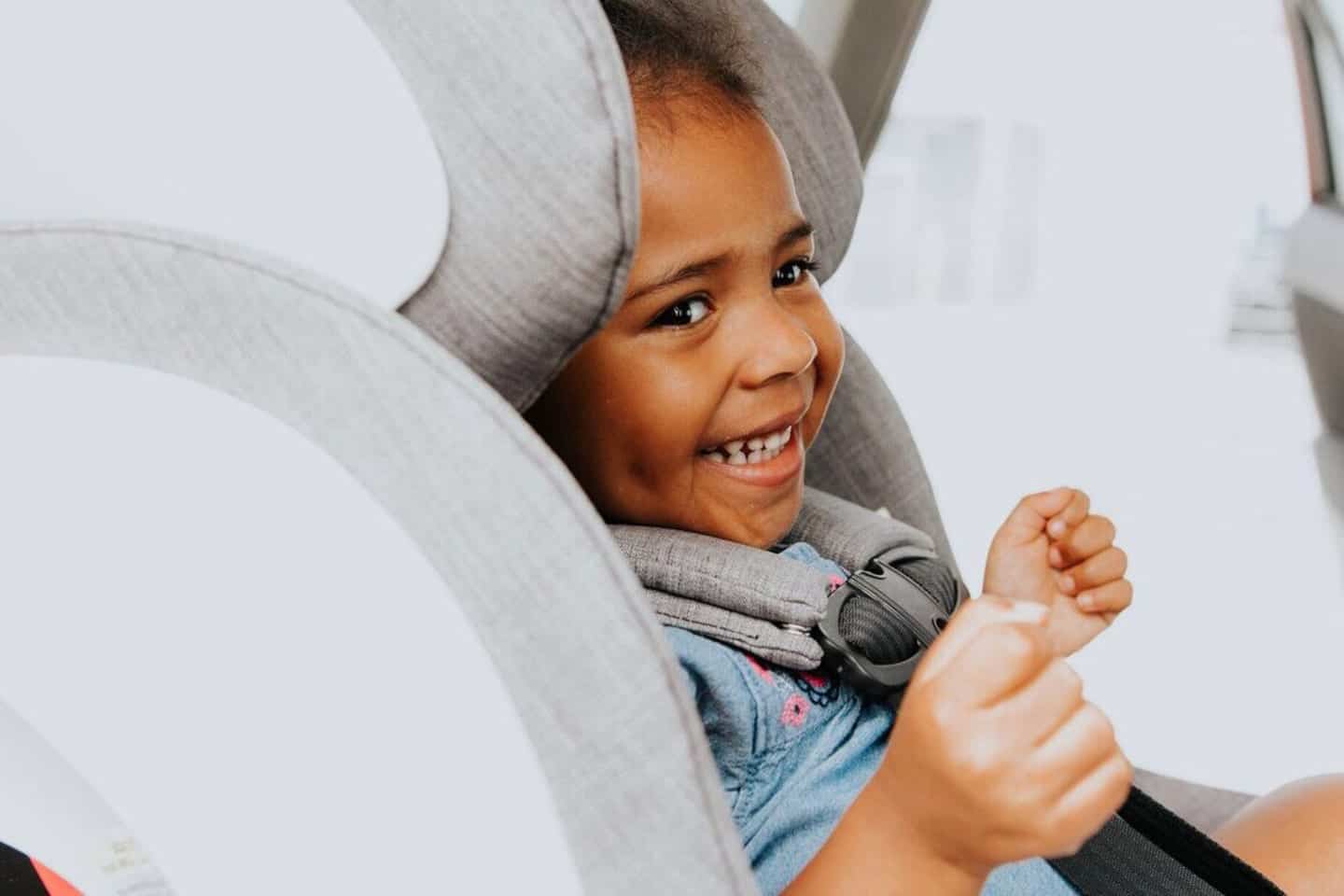 child seating in a car seat - AAP car seat guidelines