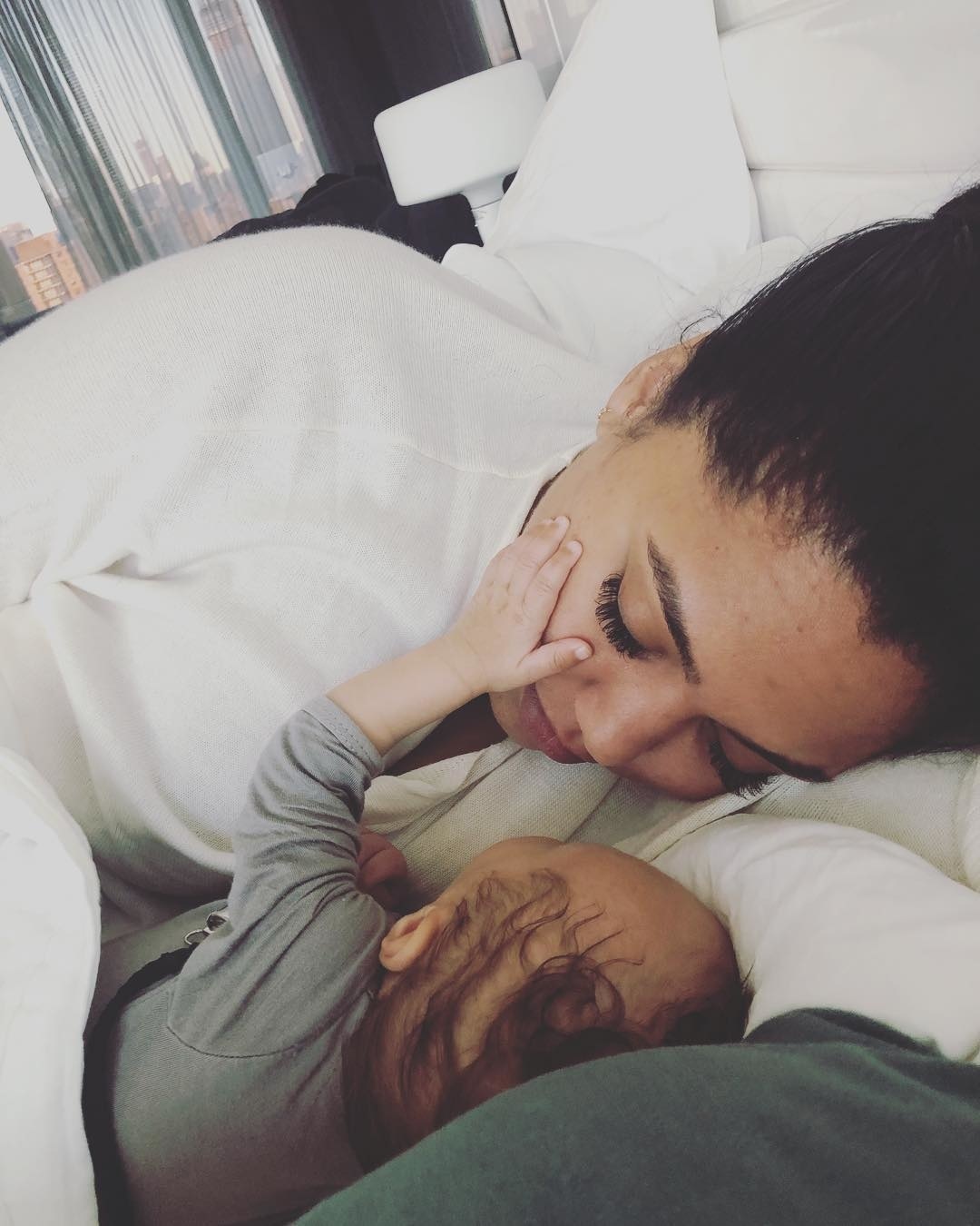 ayesha curry is recovering from thyroid surgery at three months postpartum featured Motherly