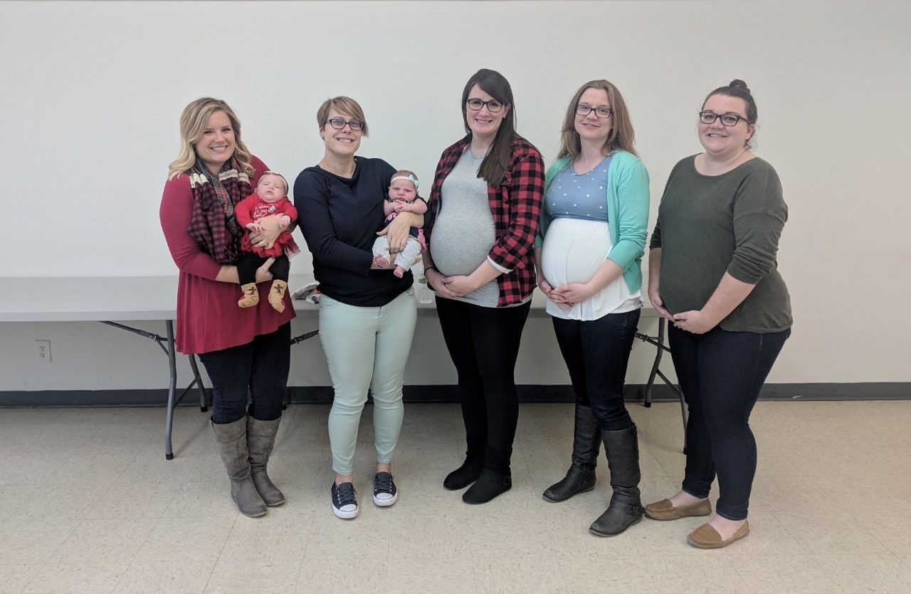 bring infant to work program girl scouts iowa featured Motherly