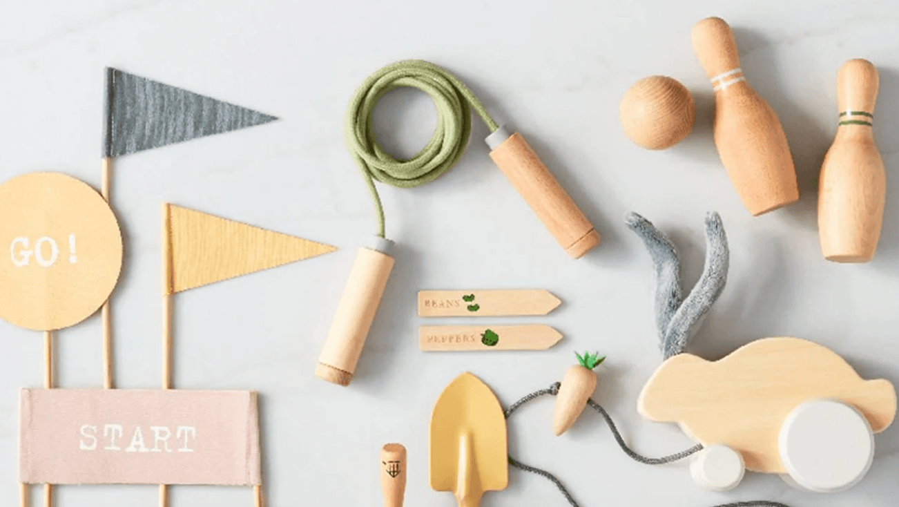 Hearth & Hand products laid out on a table