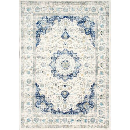 Bungalow Rose Juliea Oriental Blue Area Rug