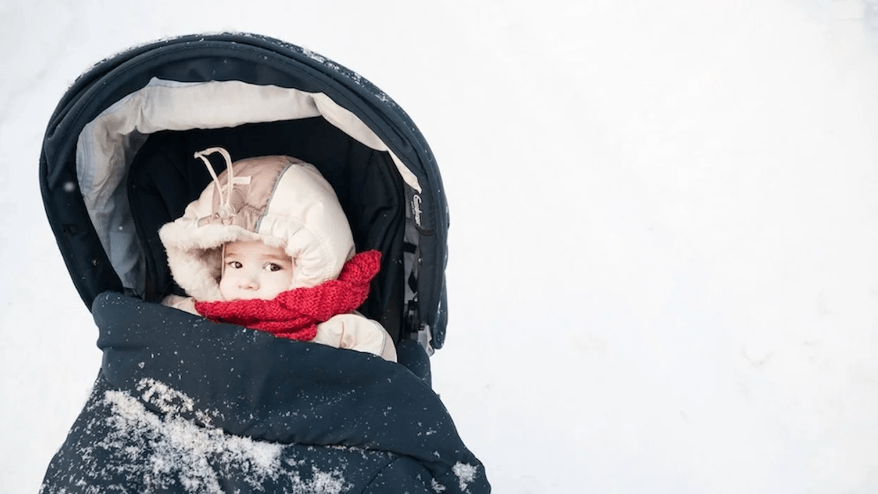 Bundle your kids up for winter, but not in their car seats