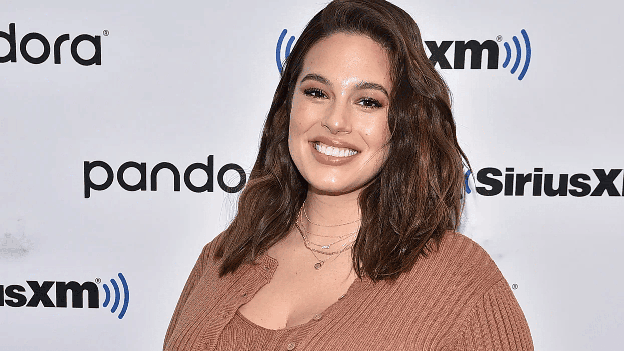 Ashley Graham on the red carpet