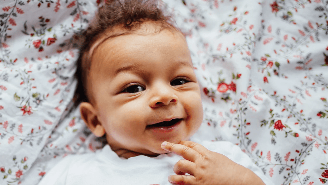 smiling baby - popular boy names