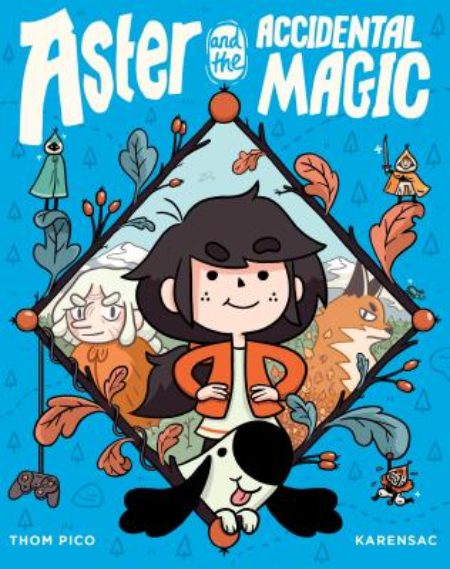 aster and the accidental magic book