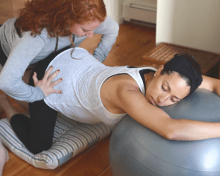 birthing ball labor Motherly