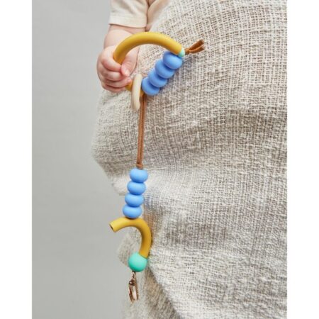 January Moon Pacific Arch Ring Teether, a stylish teething toy