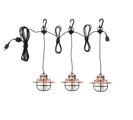 Pottery Barn Cage Lantern LED String Lights