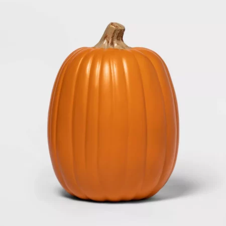 Target Hyde & Eek 13 Carvable Faux Halloween Pumpkin Orange