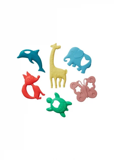 The Evolved Parent Co. Chewbox Animal Edition, one of the best teething toys for babies