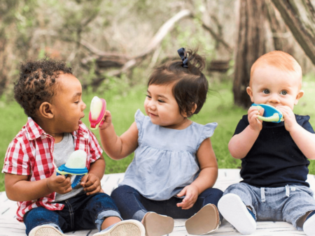 babies chewing on teetherpop, one of motherly's favorite teethers