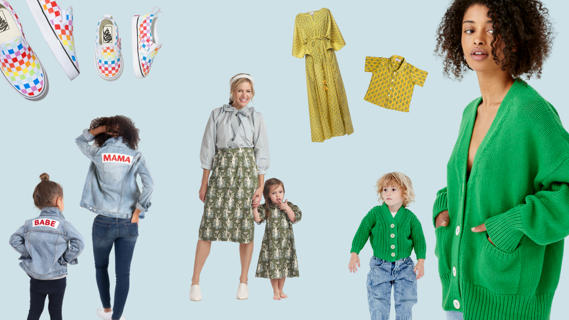 mama and mini matching outfits featured
