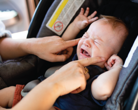 what to do baby hates car seat