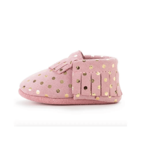 confetti baby moccasins Motherly