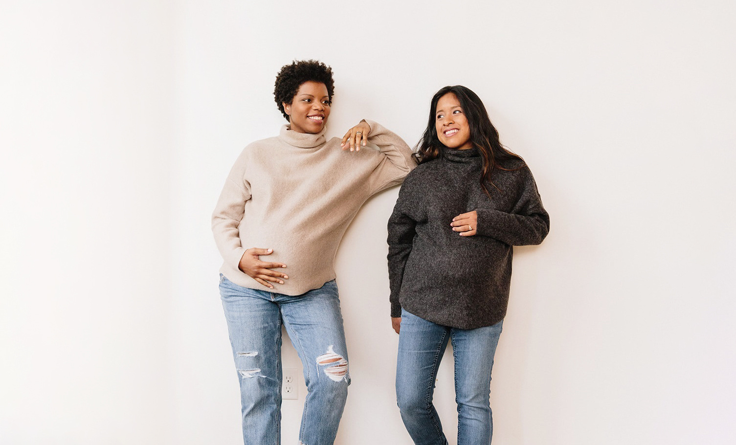 The coziest maternity sweaters that exist are on sale right now