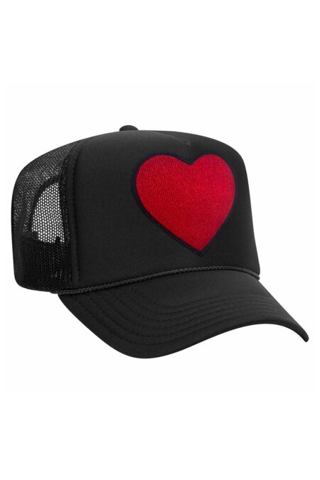 Aviator Nation Heart Vintage Low Rise Trucker Hat