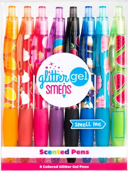 Glitter Gel Smens - Gourmet Scented Pens