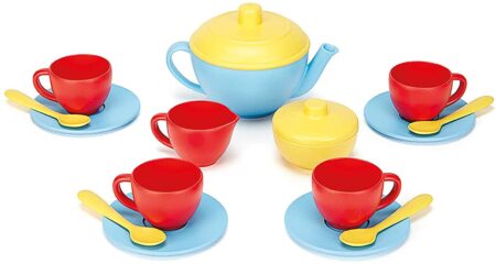 green toys tea set