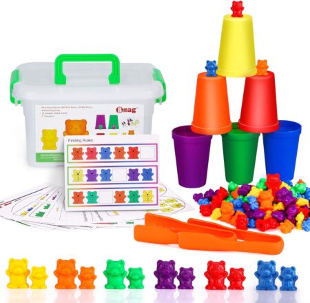 Bmag Counting Bears with Matching Sorting Cups