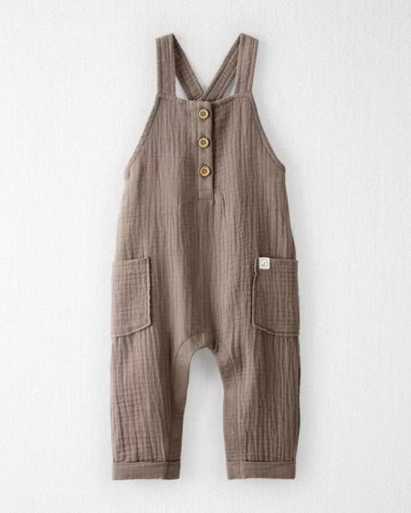 Carter's Little Planet Organic Cotton Gauze Overalls