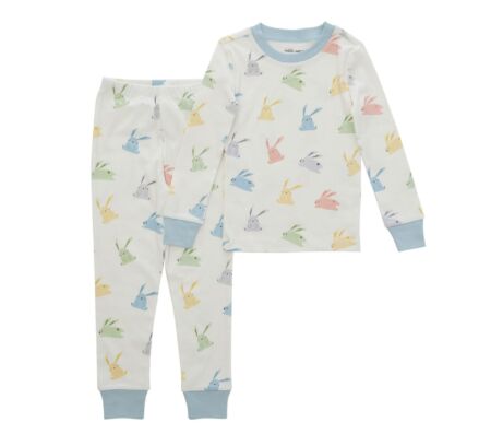 Pottery Barn Kids Modern Easter Organic Cotton Pajama Set