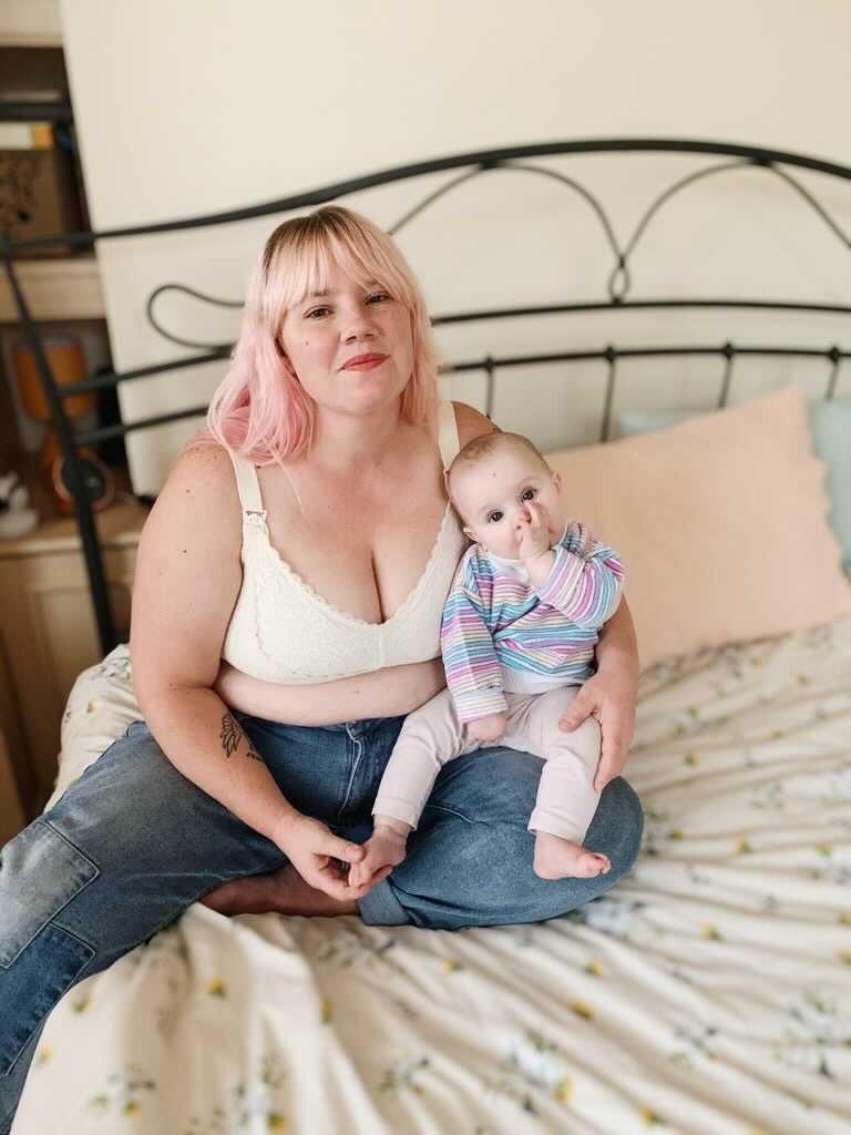 The plus-size nursing bra that's making mamas feel seen