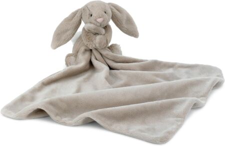 Jellycat Bashful Beige Bunny Baby Stuffed Animal Security Blanket