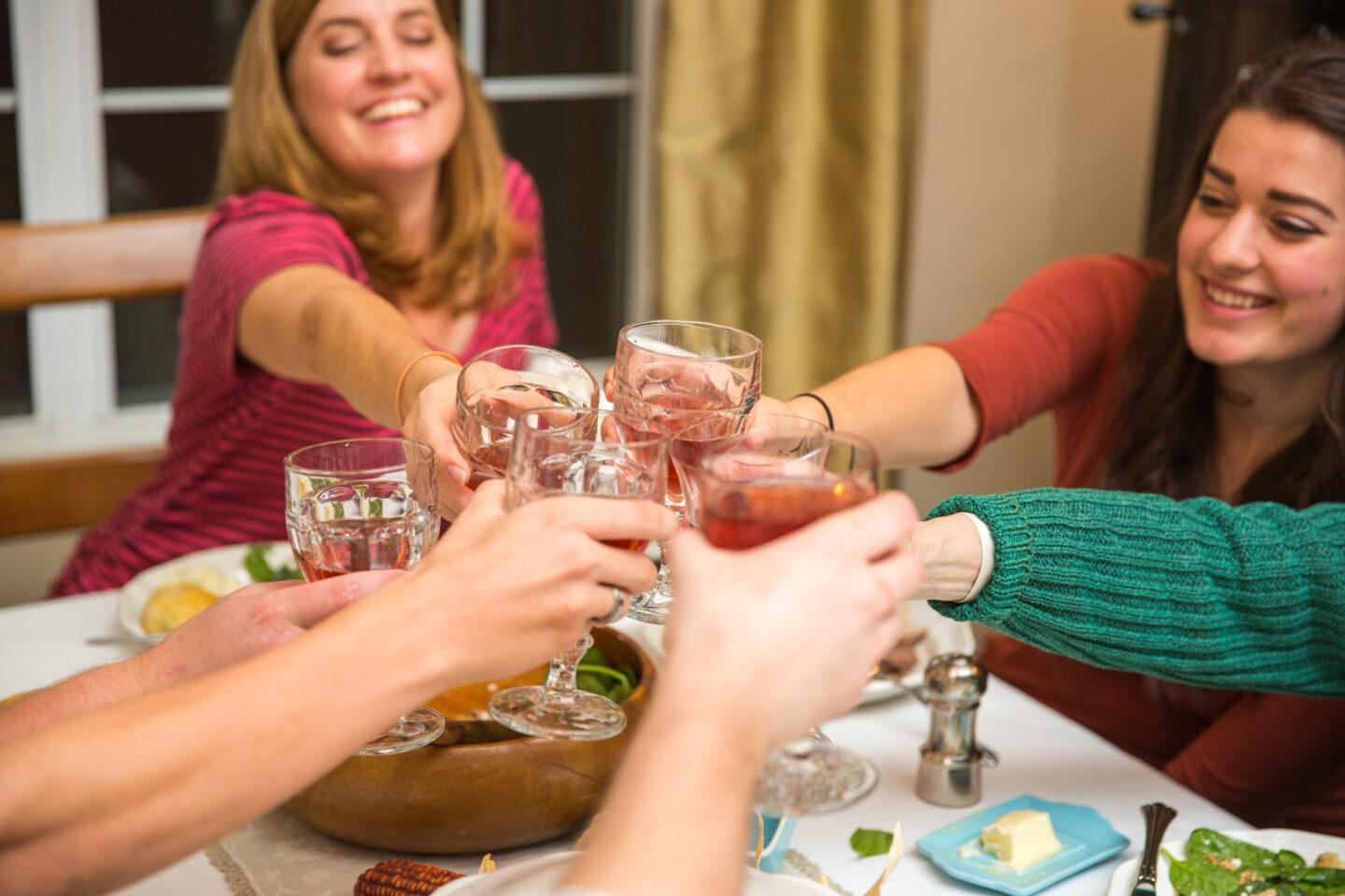 holiday dinner party