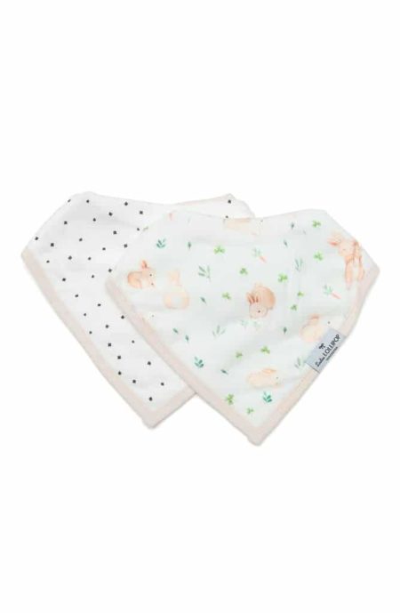 loulou lollipop bandanna bib set