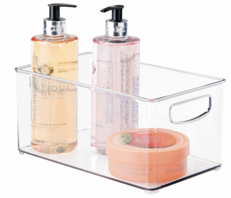 mDesign Plastic Bathroom Organizer