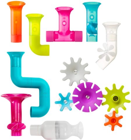 Boon Bath Building Toy, one of motherly's favorite bath pouring toys