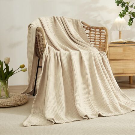 Emme Cotton Muslin Blanket