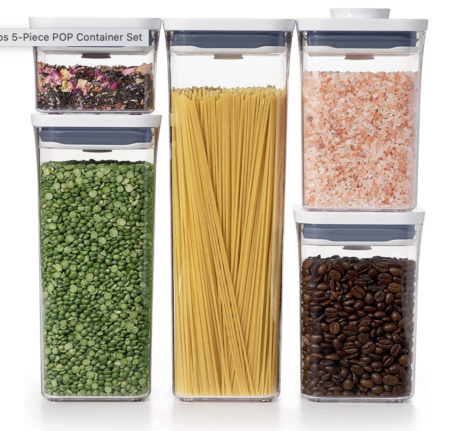 OXO Good Grips 5-Piece POP Container Set