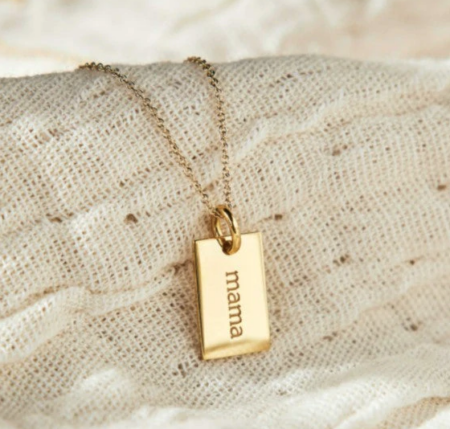 TIny Tags Mini Dog Tag Necklace