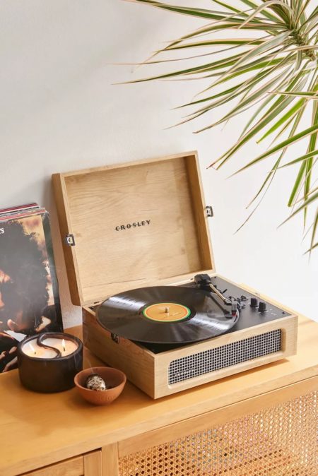 Crosley Wood Voyager Record Player