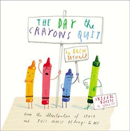 The Day the Crayons Quit by Oliver Jeffers book