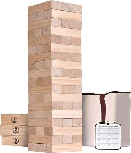 giant block tower