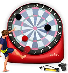 inflatable kick dart swooc games