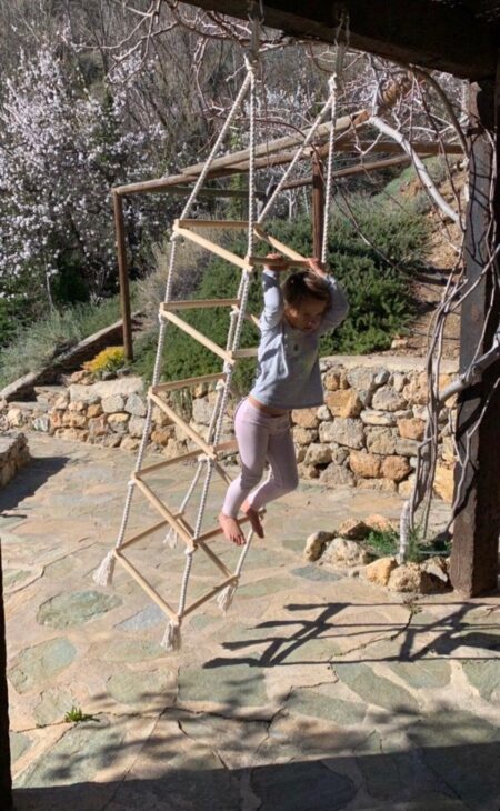 montessori wooden ladder