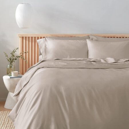 Amazon Aware 100% Organic Cotton 300 Thread Count Duvet Cover Set