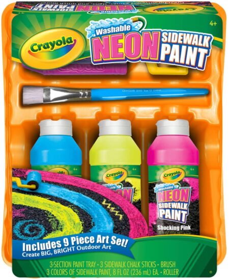 Crayola Washable Neon Sidewalk Paint