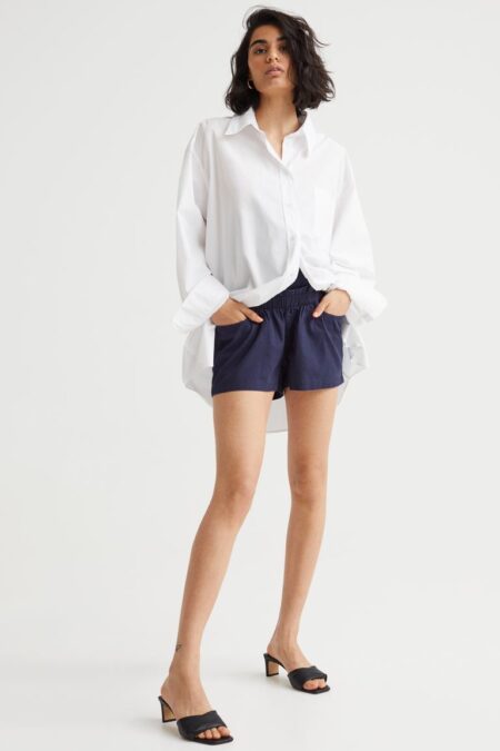 H&M MAMA Twill Shorts