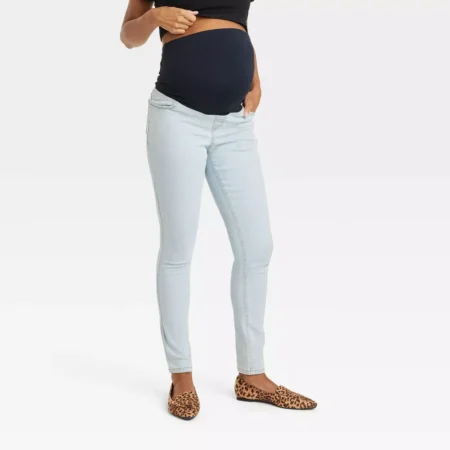 Isabel Maternity by Ingrid & Isabel Over Belly Skinny Maternity Pants