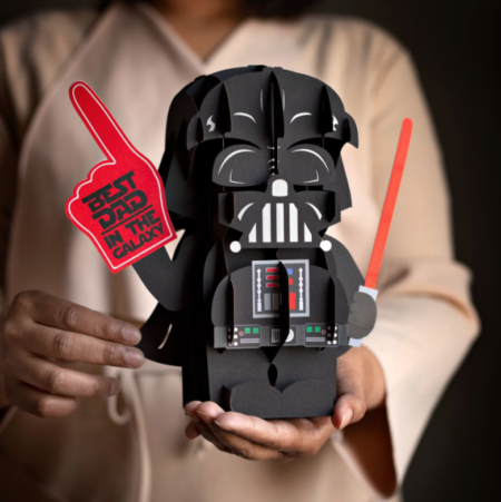 Love Pop Darth Vader Card