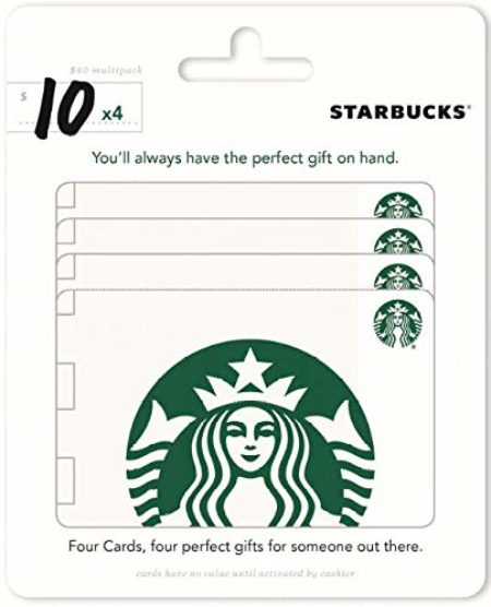 Starbucks gift cards